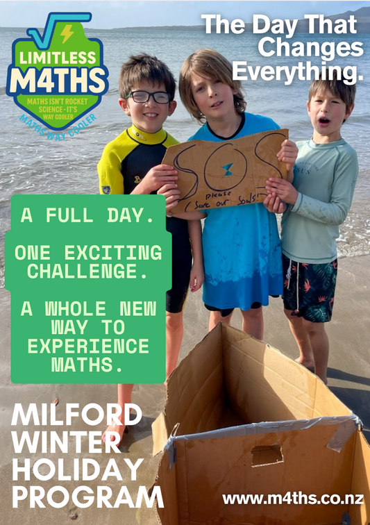 Winter Holiday Program 2025  10th July 2025. Milford Cruising Club. 9:00 - 15:00